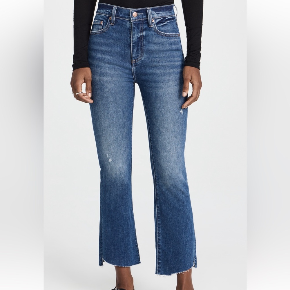 pistola Medium Blue Flare & Wide Leg Jeans
